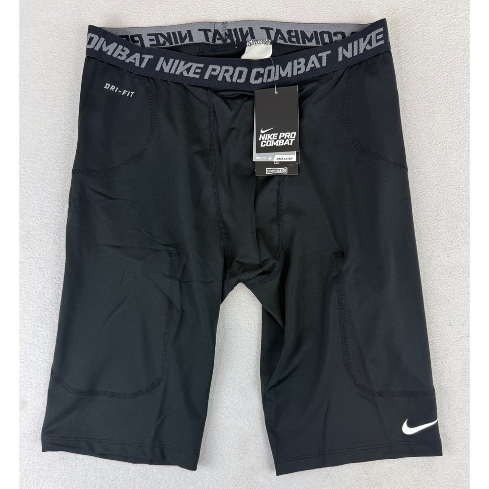 Nike Pro Combat Compression Shorts Mens 3XL Black Dri-FIT 267371-010